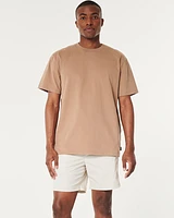 Twill Pull-On Shorts 7
