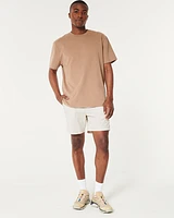 Twill Pull-On Shorts 7
