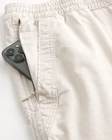 Twill Pull-On Shorts 7