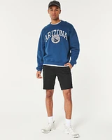 Twill Pull-On Shorts 9