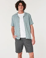 Twill Pull-On Shorts 9