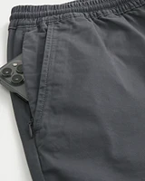 Twill Pull-On Shorts 9