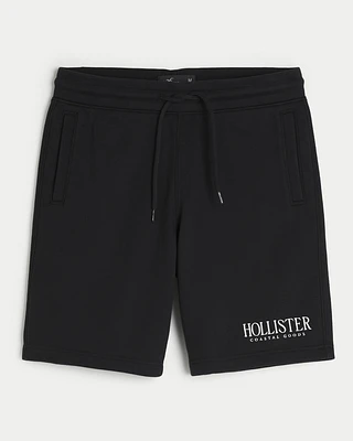 Fleece Logo Graphic Shorts 9