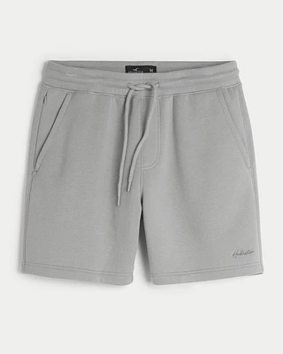 Fleece Logo Shorts 7