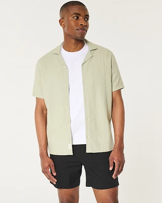 Cooling Flat-Front Shorts 7"
