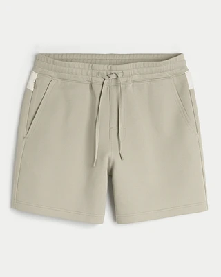 Mid-Thigh Loose Cooling Fleece Shorts