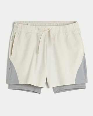 Lined Hybrid Active Shorts 5