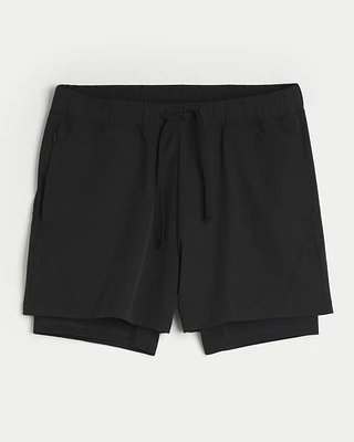 Lined Hybrid Active Shorts 5