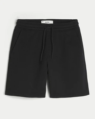 At-the-Knee Baggy Fleece Shorts