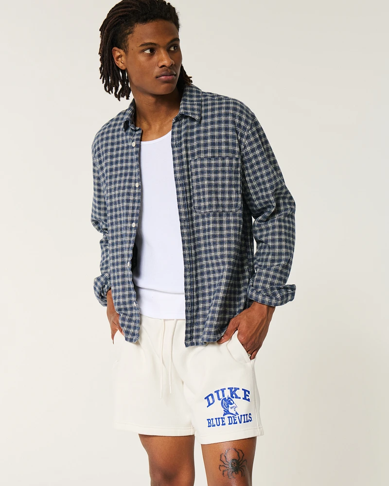 Mid-Thigh Fleece Duke Blue Devils Graphic Shorts