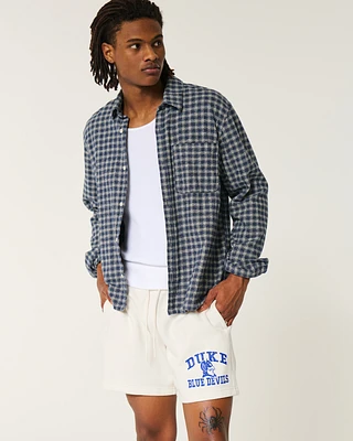 Mid-Thigh Fleece Duke Blue Devils Graphic Shorts