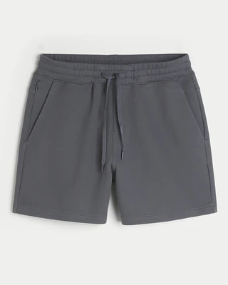 Mid-Thigh Cooling Fleece Shorts