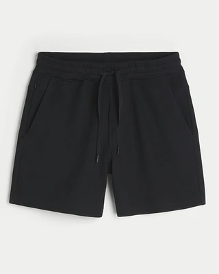 Mid-Thigh Cooling Fleece Shorts