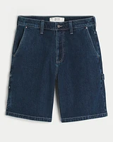 Baggy Denim Painter Shorts