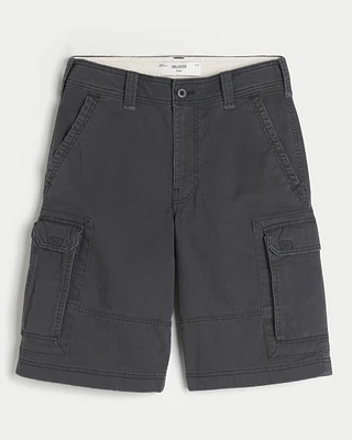 At-the-Knee Baggy Cargo Shorts