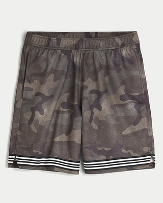 Baggy Camo Basketball Shorts