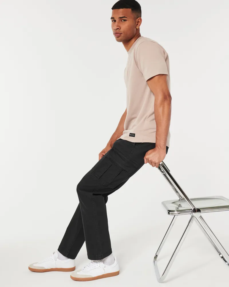 Slim Straight Cargo Pants