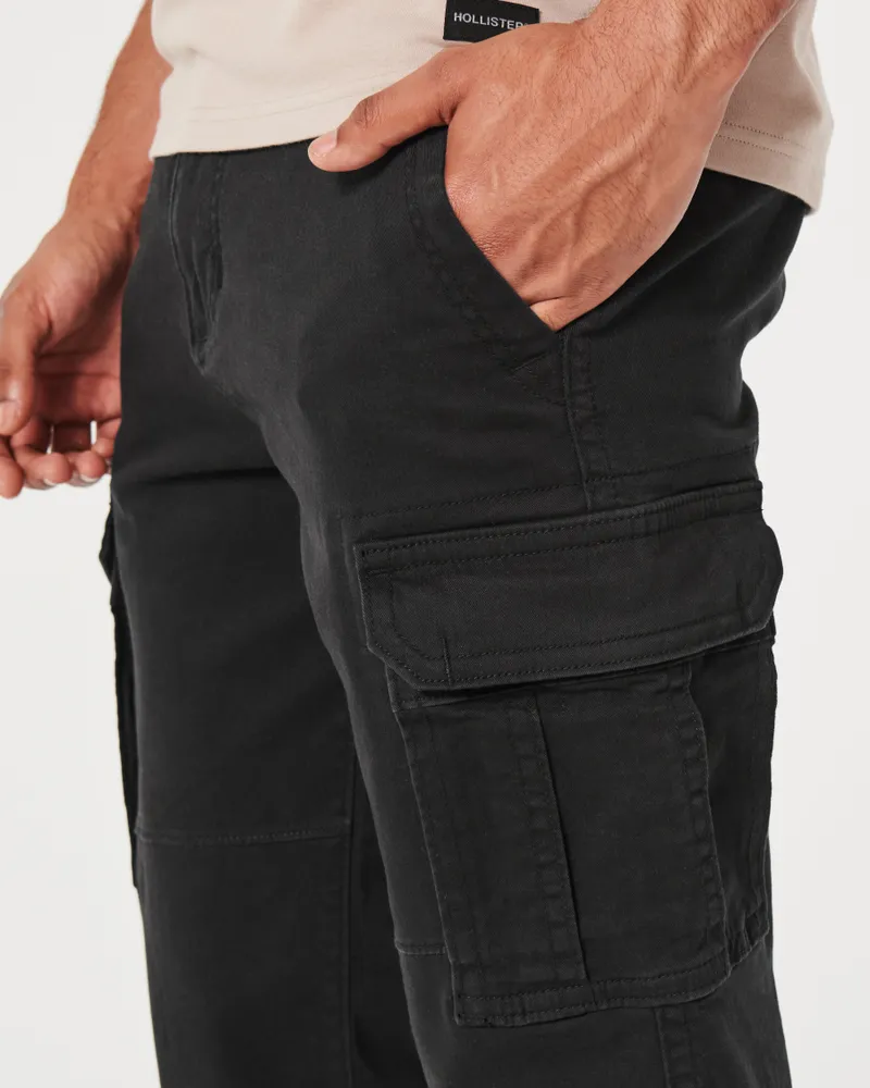Slim Straight Pull-On Cargo Pants