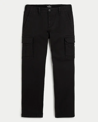 Slim Straight Cargo Pants