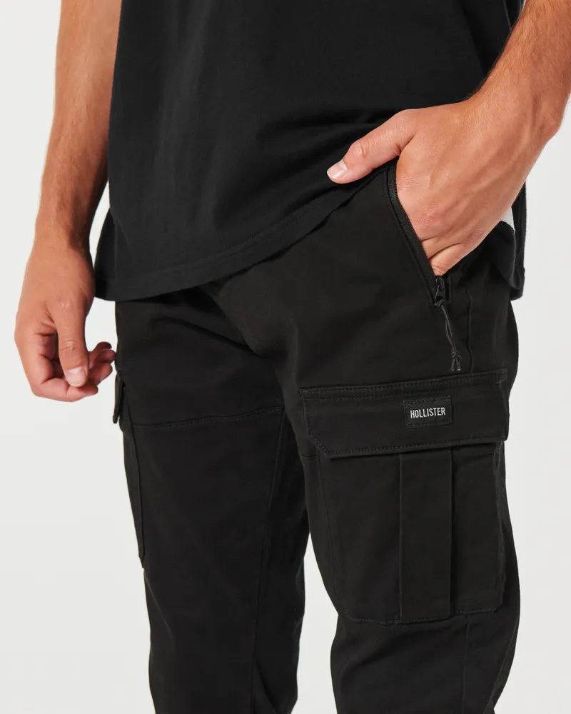 Men's Slim Cargo Pull-On Pants, Men's Clearance
