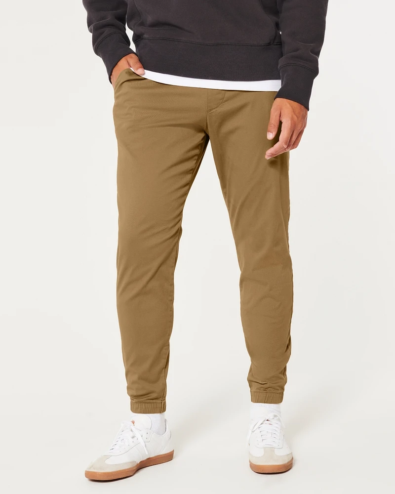 Athletic Skinny Twill Joggers