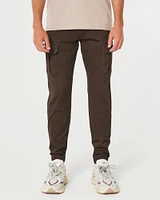 Twill Cargo Joggers