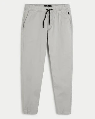 Athletic Skinny Twill Joggers