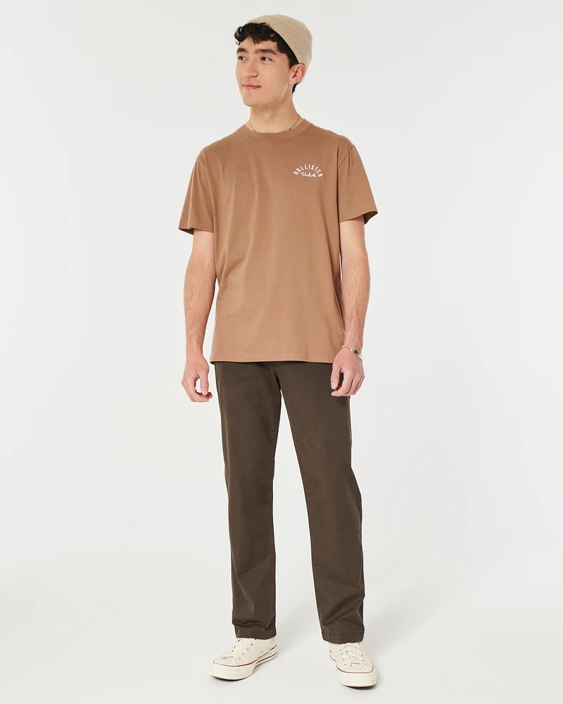 Slim Straight Chino Pants