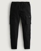 Twill 4-Pocket Cargo Joggers