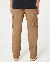 Slim Straight Cargo Pants