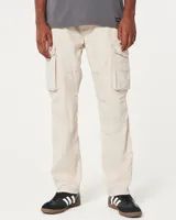 Slim Straight Cargo Pants