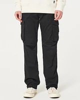 Slim Straight Cargo Pants