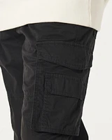 Slim Straight Pull-On 4-Pocket Cargo Pants