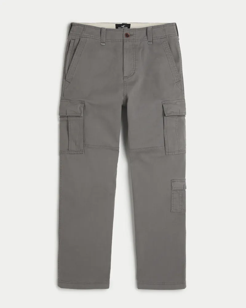 Hollister sweatpants bottoms grey - Gem