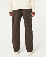 Slim Straight Pull-On 4-Pocket Cargo Pants