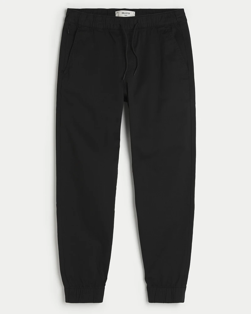 Relaxed Twill Joggers