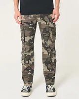 Slim Straight Pull-On 4-Pocket Cargo Pants