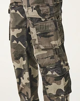 Slim Straight Pull-On 4-Pocket Cargo Pants