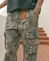 Heavyweight Loose Camo Cargo Pants