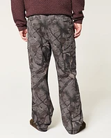 Baggy Camo Cargo Pull-On Pants