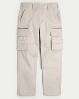 Heavyweight Twill Loose Cargo Pants