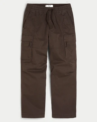 Baggy Pull-On Cargo Pants