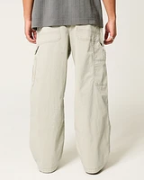 Super Baggy Bulldog Graphic Utility Pants