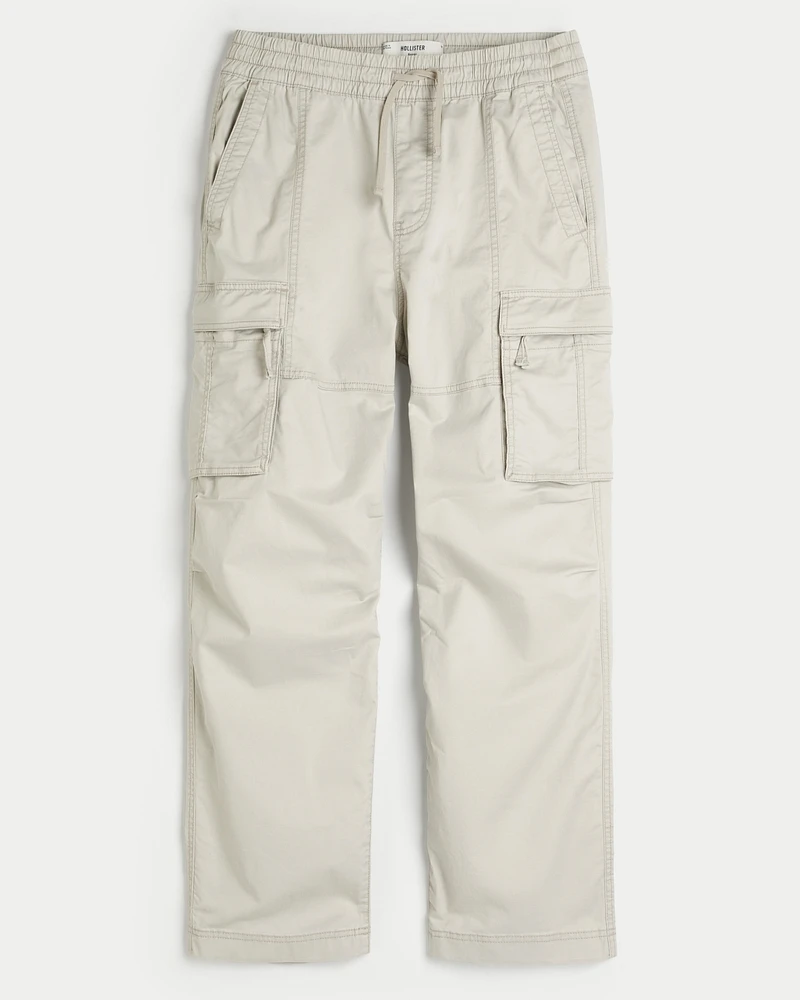 Baggy Pull-On Cargo Pants