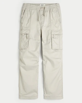 Baggy Pull-On Cargo Pants