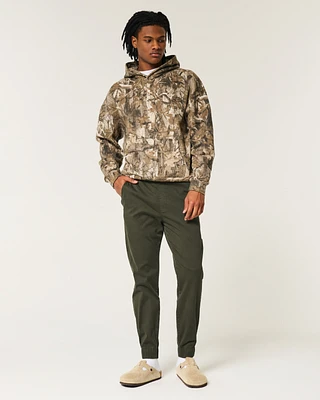 Relaxed Twill Joggers