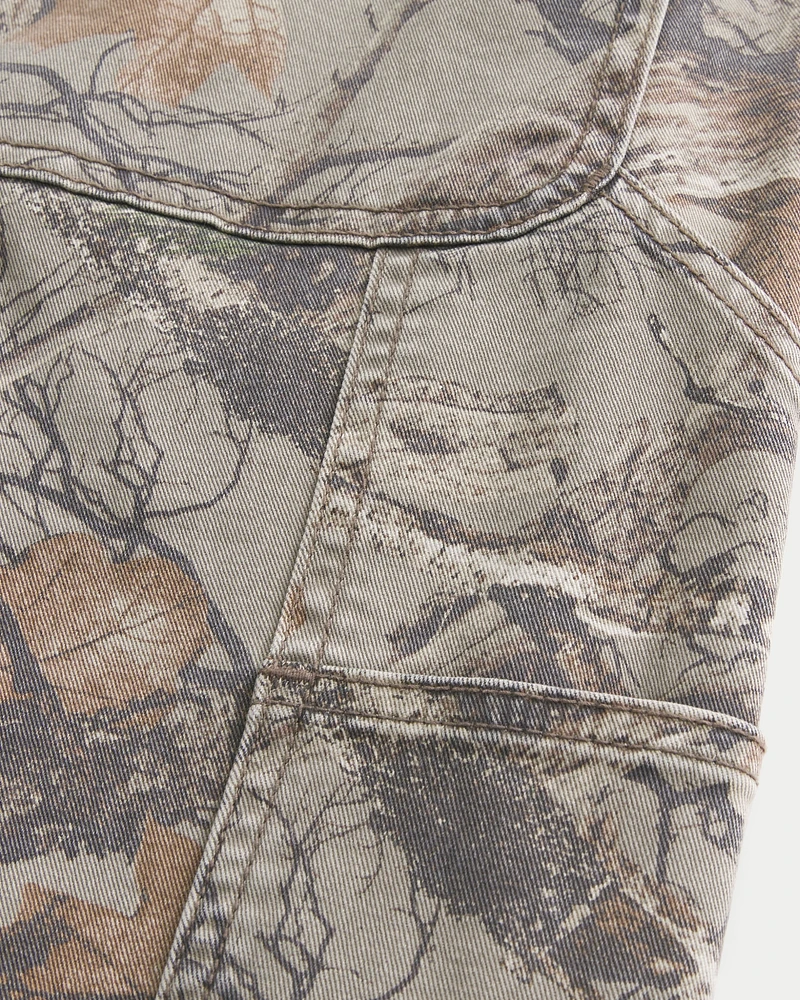 Camo Baggy Carpenter Pants