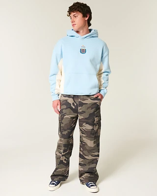 Camo Super Baggy Pull-On Cargo Pants
