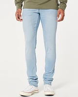 Light Wash Stacked Skinny Jeans