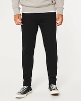 Black No Fade Athletic Skinny Jeans